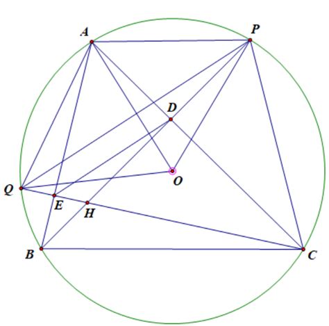 Cho Tam Giác Nhọn Abc Nội Tiếp đường Tròn O Các đường Cao Bd Và Ce