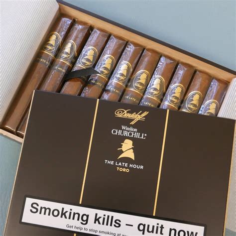 Davidoff Winston Churchill The Late Hour Toro Cigar Box Of 20