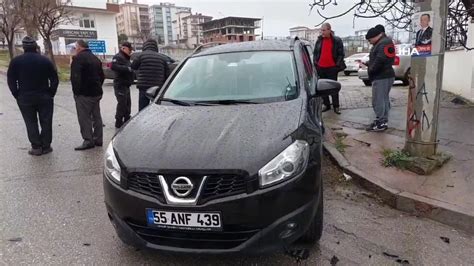 Samsun Da Otomobil Arp T Yaral Son Dakika