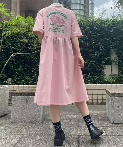 セールNAUGHTY BABE SHIRT ワンピースシャツワンピースCandy Stripperキャンディストリッパーのファッション通販 ZOZOTOWN