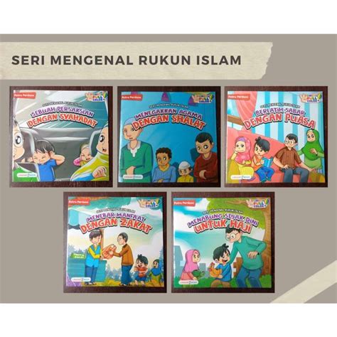 Promo Buku Seri Mengenal Rukun Islam Lingkar Media Haji Diskon 5