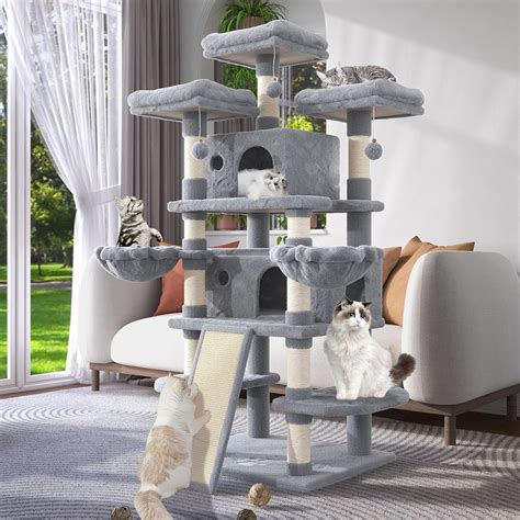 Amazon WEEWAY 68 Inches Multi Level Large Cat Tree For Cats Big