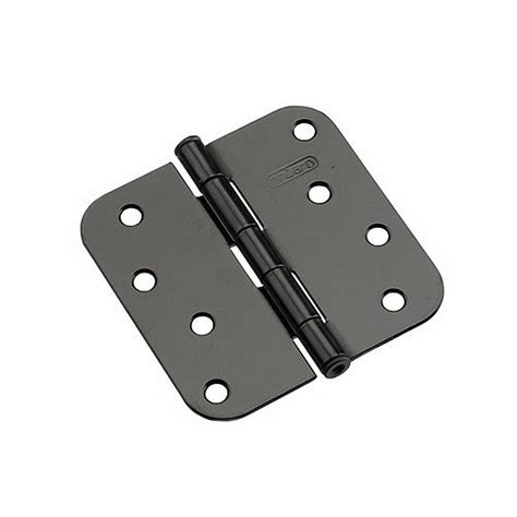 Richelieu Hardware Full Mortise Inset Black Hinge 1 Pair 1822fbb