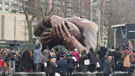 Embrace Statue Unveiled On Boston Common Videos Nbc4 Washington