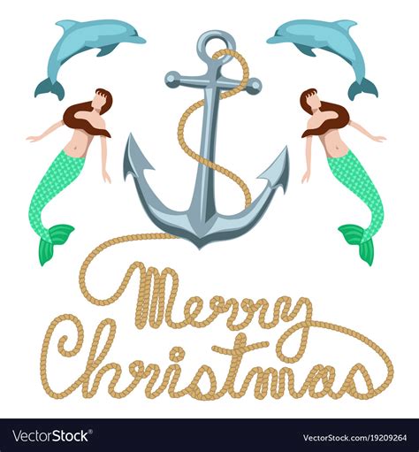 Merry Christmas Marine Clip Art For Greeting Cards