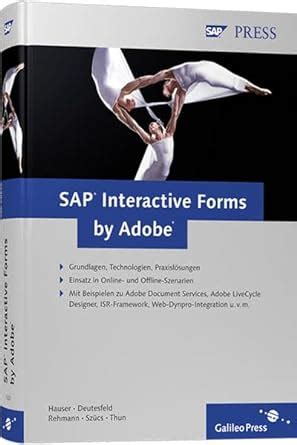 Amazon SAP Interactive Forms By Adobe 9783836212274 Philipp Thun