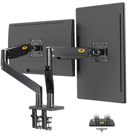 Nb North Bayou Dual Monitor Arm Ultra Wide Full Motion Swivel Monitor