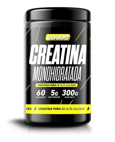 Creatina Gohard Monohidratada Servicios Cuotas Sin Inter S