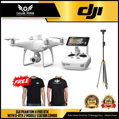 Jual Dji Phantom 4 Pro Rtk With D Rtk 2 Mobile Station Combo Phantom 4