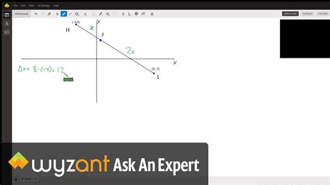 Ratio Of Directed Line Segments On A Coordinate Plane YouTube