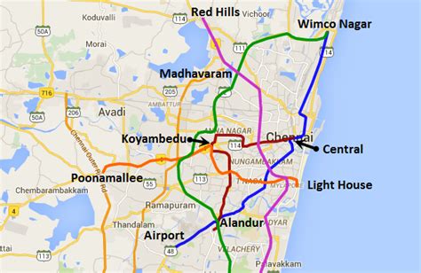 Hyderabad Metro Phase 2 Maps