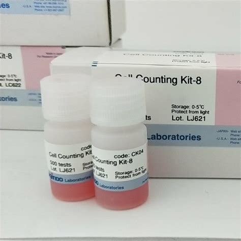 细胞增殖 毒性检测试剂盒 Cell Counting Kit 8cck 8cck8 现货价格品牌dojindo 丁香通官网