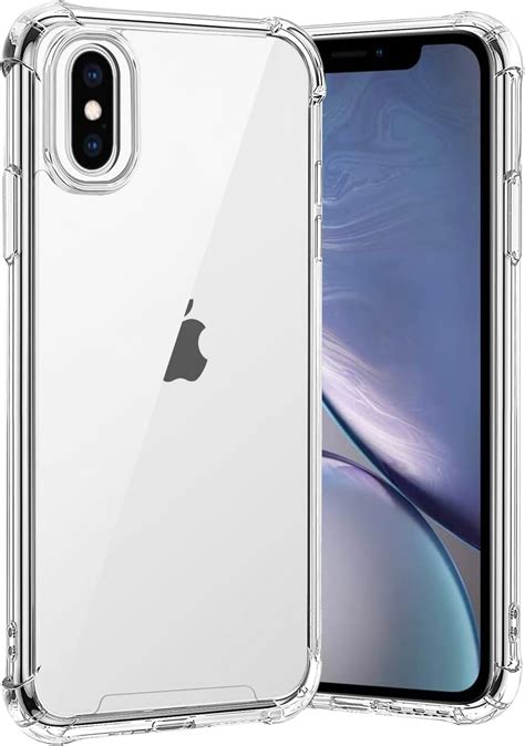 Jetech Coque Pour Iphone Xs Et Iphone X Anti Jaunissement Tui De