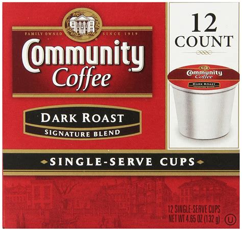 Community Coffee K Cup Pods Dark Roast 12 Count Pack Of 3 N6 Free