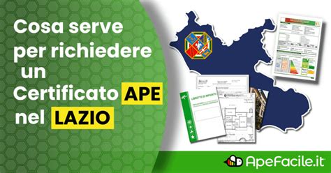 Certificato APE Nel Lazio Cosa Serve Quanto Costa