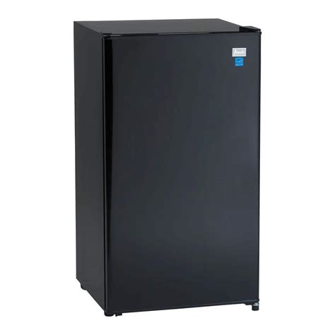 Avanti 19 In 32 Cuft Mini Refrigerator In Black Without Freezer Ar321bb The Home Depot