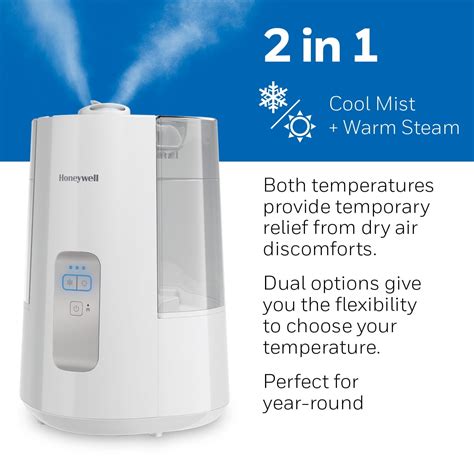 Buy Honeywell Dual Comfort Cool Warm Mist Humidifier With Fusion Mist Technology For Large Rooms