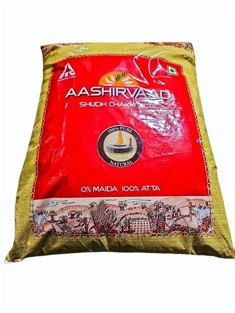 Aashirvaad Wheat Atta Packaging Type Packet 1 Kg At 50 Pack In