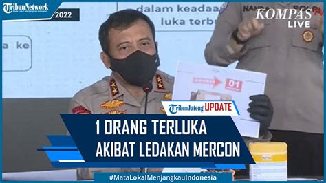 1 Orang Terluka Akibat Ledakan Mercon Di Asrama Polisi Sukoharjo YouTube