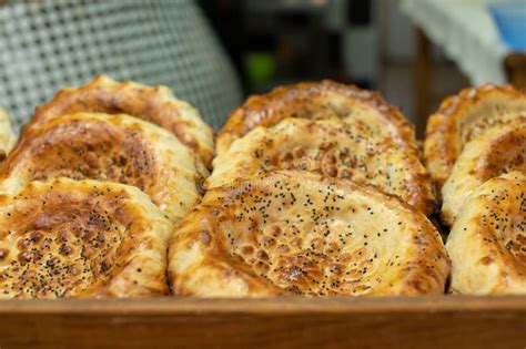 Fresh Armenian Bread is on the Counter, Lavash is on Display Stock ...