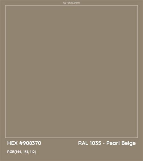 About Ral Pearl Beige Color Color Codes Similar Colors And