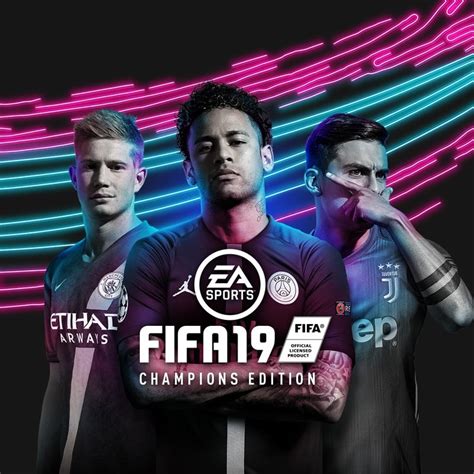 FIFA 19 (Champions Edition) (2018) box cover art - MobyGames