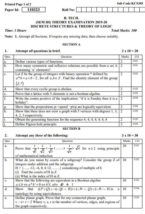 Aktu Mba 1st Year Paper 1st Semester Paper 2020 21 42 Off