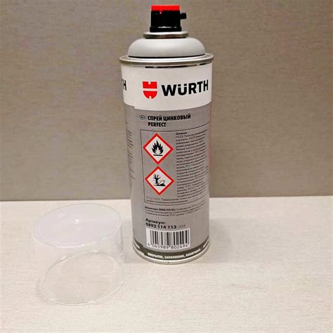 Спрей цинковый WURTH Perfect 400мл 0893114113 | Shop-MS.ru