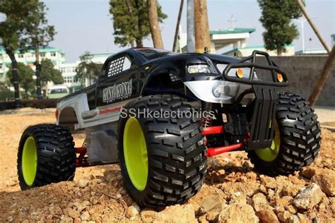 BIG 30cc, 4WD 1/5 RC Monster Truck (RTR, Gas Powered) - FS Racing ...