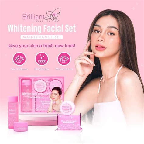 Brilliant Skin Whitening Facial Set New Packaging Lazada Ph