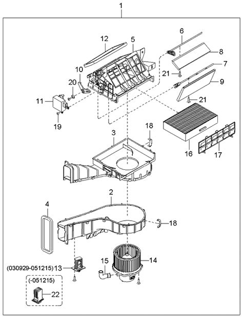 971003F000 Genuine Kia Blower Unit