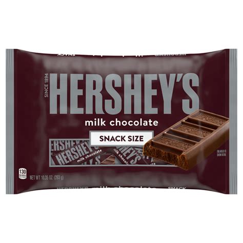 Save On Hersheys Milk Chocolate Candy Bars Snack Size Order Online