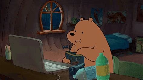 Bear Eating GIF - Bear Eating Sitting - Discover & Share GIFs