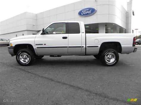 1998 Bright White Dodge Ram 1500 Laramie Slt Extended Cab 4x4 29438957