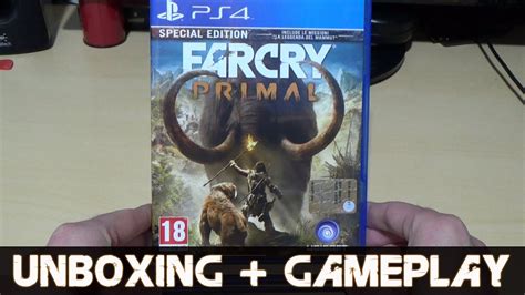 Unboxing Far Cry Primal Primo Gameplay E Prime Impressioni Youtube