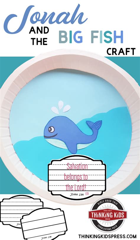 Jonah and the Whale Craft - Thinking Kids