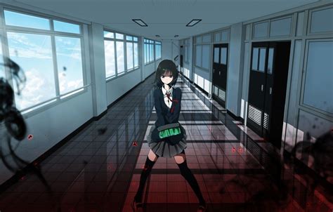 Anime School Hallway Wallpapers - Top Free Anime School Hallway ...