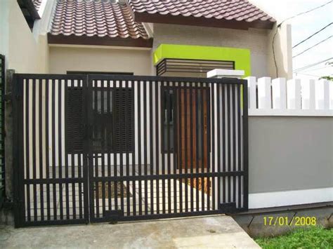 Pagar Minimalis Rumah Type 36 Homecare24