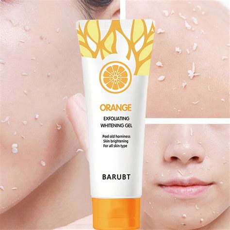 Пилинг-скатка для лица Barubt Orange Exfolianting whitening gel | отзывы