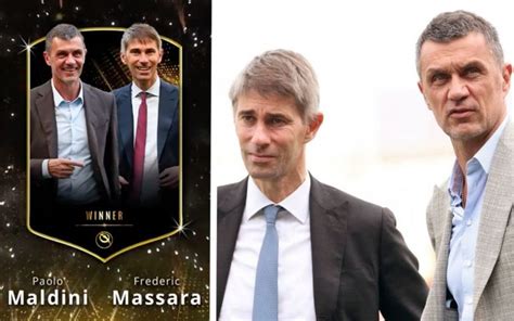 Maldini Shows Gratitude After He And Massara Scoop Award We Have A