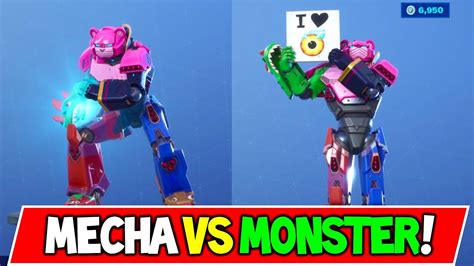 New Mecha Team Leader Skin Mecha Vs Monster Discussion Fortnite X Youtube Youtube