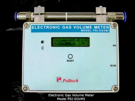 Electronic Gas Volume Meter Polltech Instruments Pvt Ltd