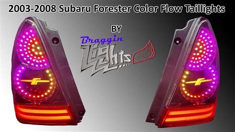 Level Up Your Subaru Forester With Custom Rgb Color Flow Tail