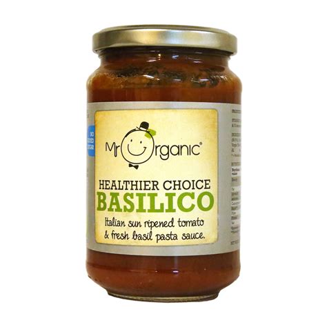 Mr Organic Italian Basilico Pasta Sauce 350g Online At Best Price