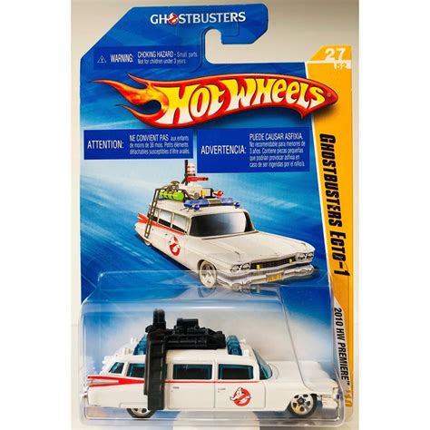 Hot Wheels Ghostbusters Ecto First Edition Shopee Brasil