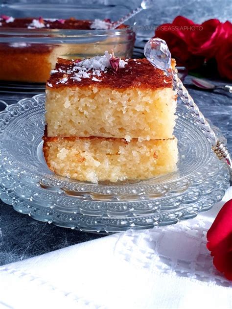 Basboussa La Noix De Coco Et Vanille Gourmandise Assia