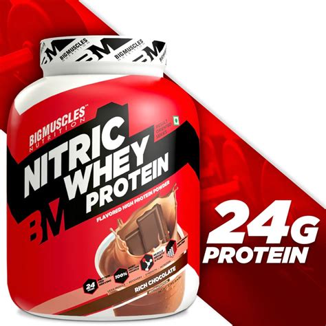 Bigmuscles Nutrition Nitric Whey Protein 247 Nutrition