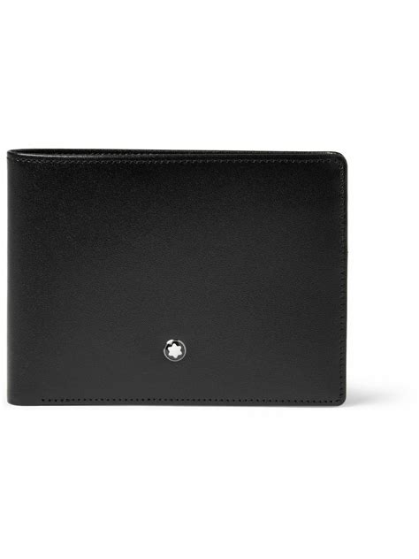 Montblanc Meisterst Ck Leather Billfold Wallet Montblanc