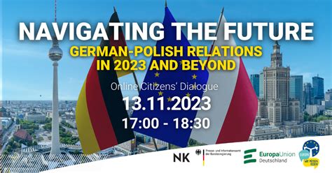 Online Bürgerdialog Navigating the future German Polish relations in