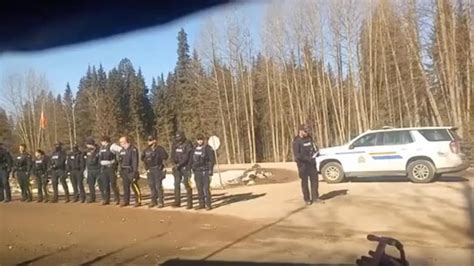 Bc Rcmp Make Arrests At Pipeline Protest Site Following Alleged